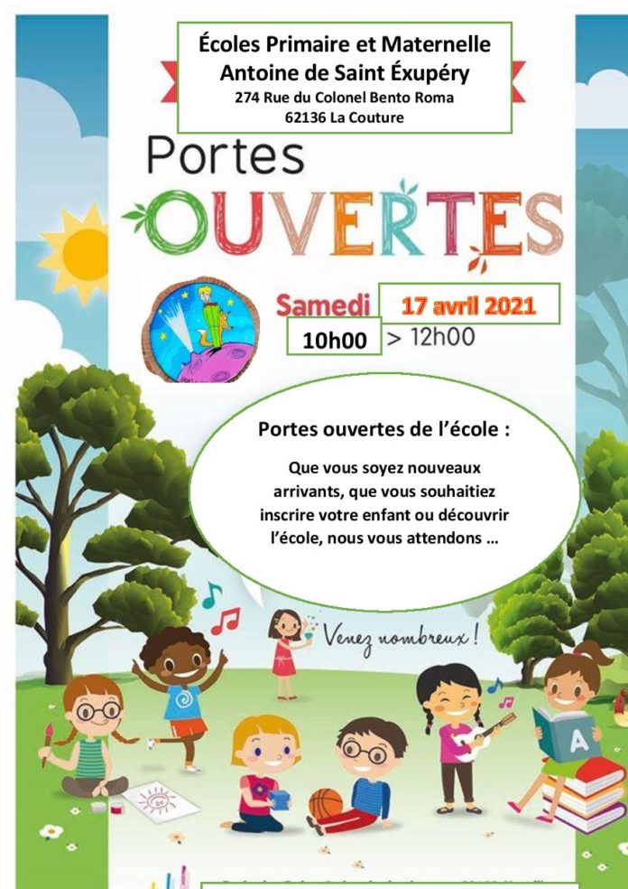 Portes Ouvertes Écoles - Samedi 17 Avril 2021 - La Couture